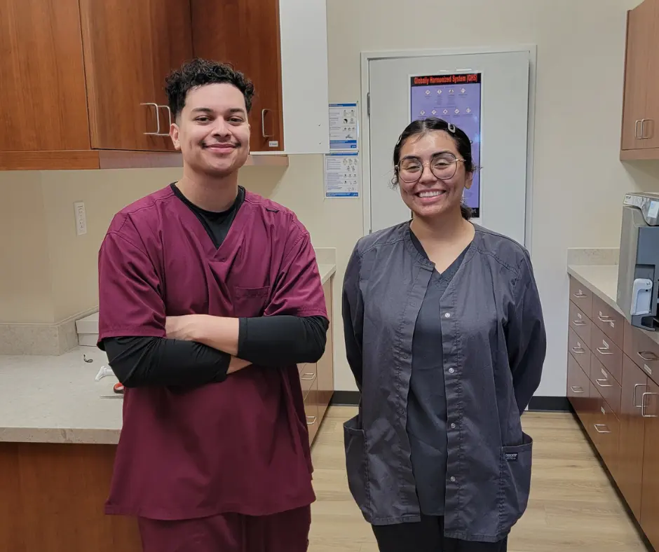 Daniel & Paloma — Dental Assistants at Shadow Creek Children's Dentistry