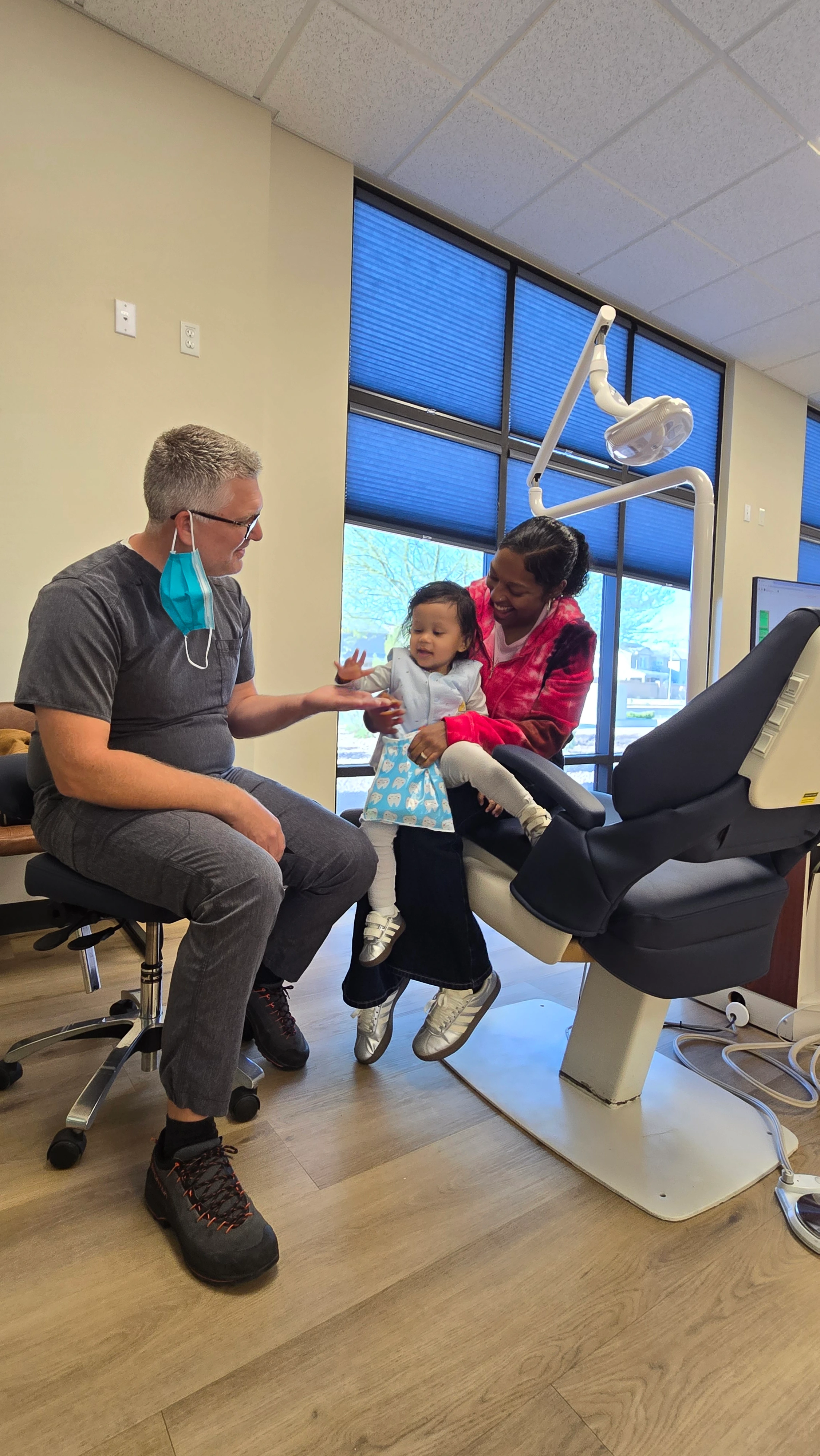 Dental specialists working as a dedicated team