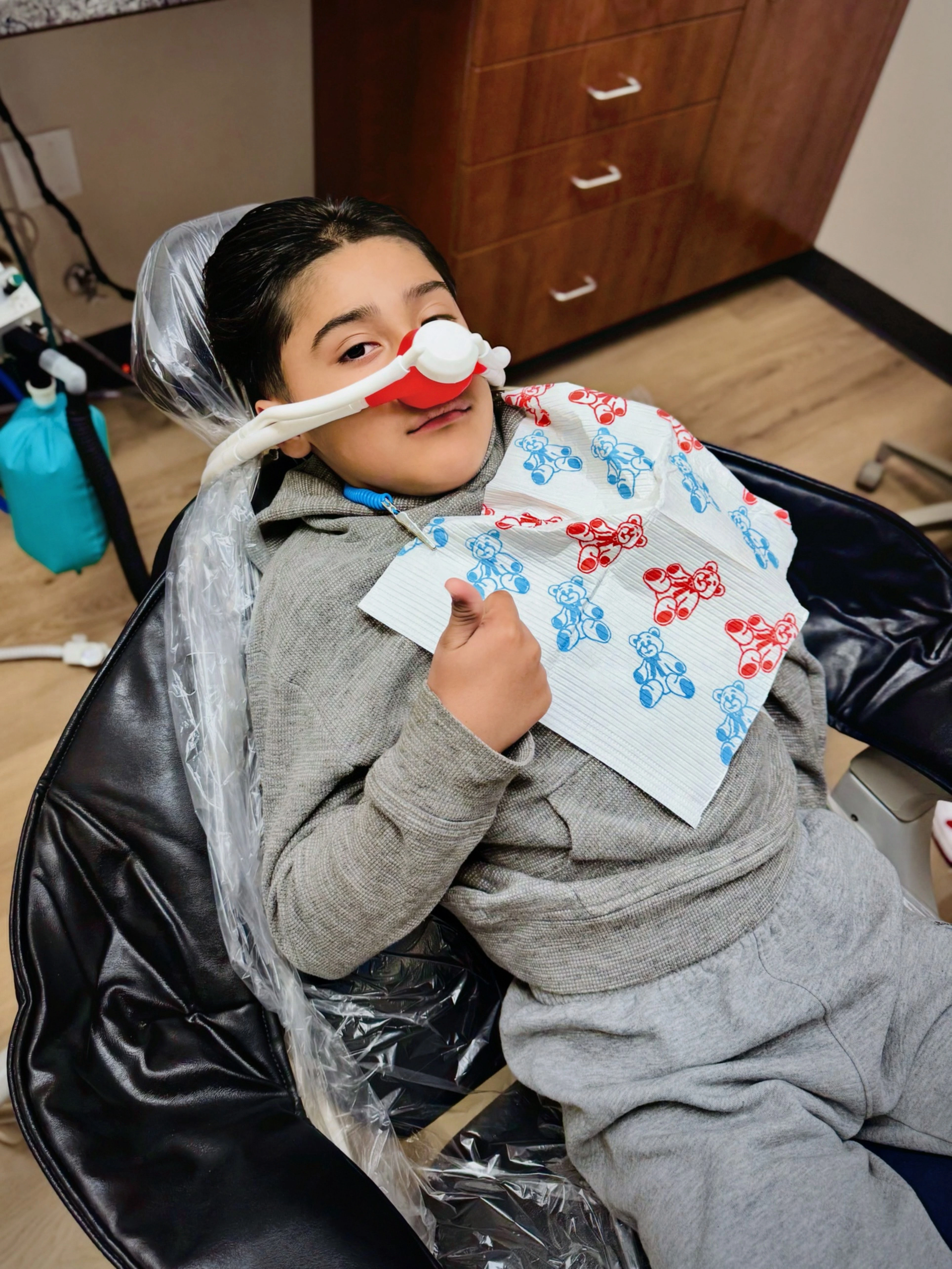 Caring dental team ready to help with sedation dentistry